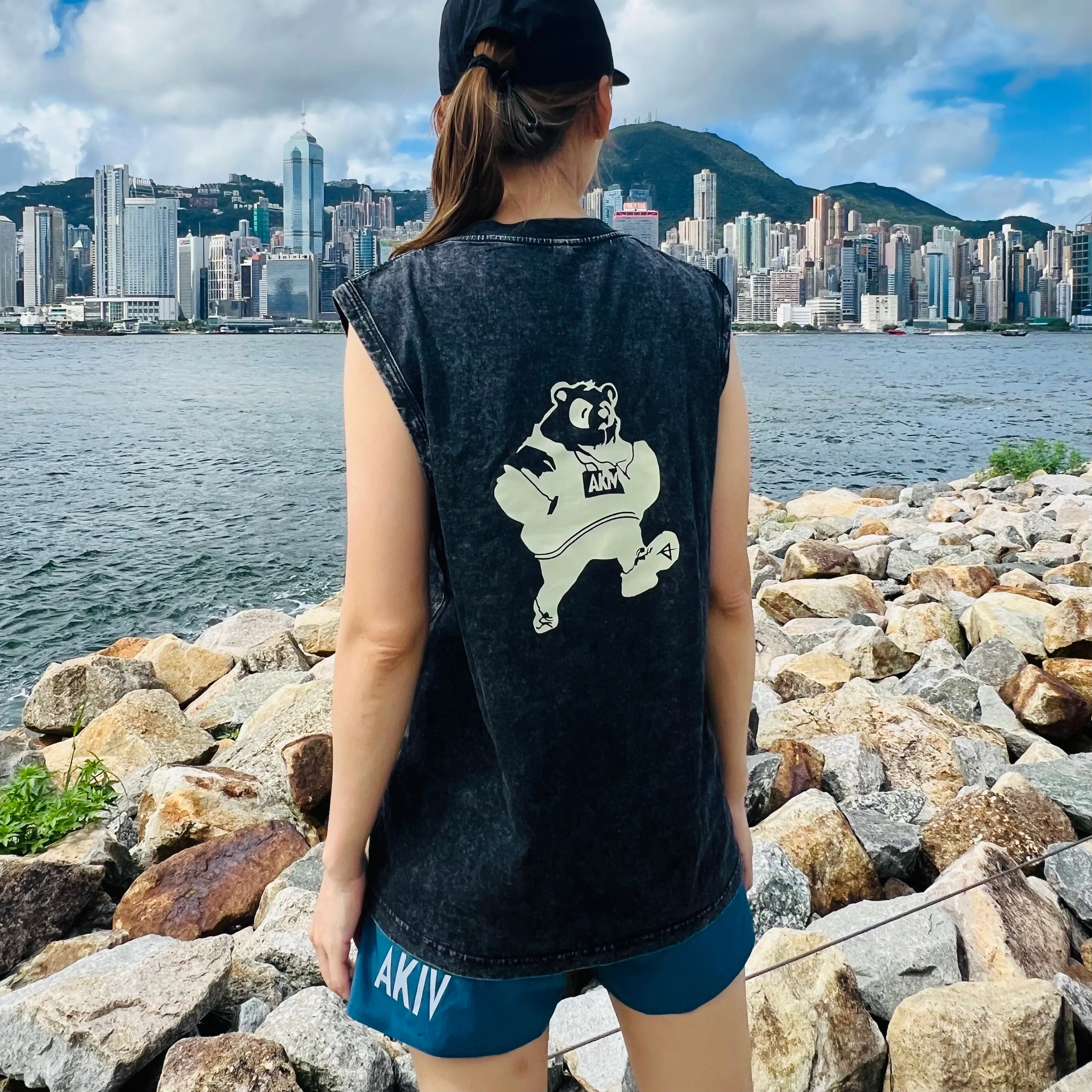 AKIV Cotton Tank Top Unisex | Bear