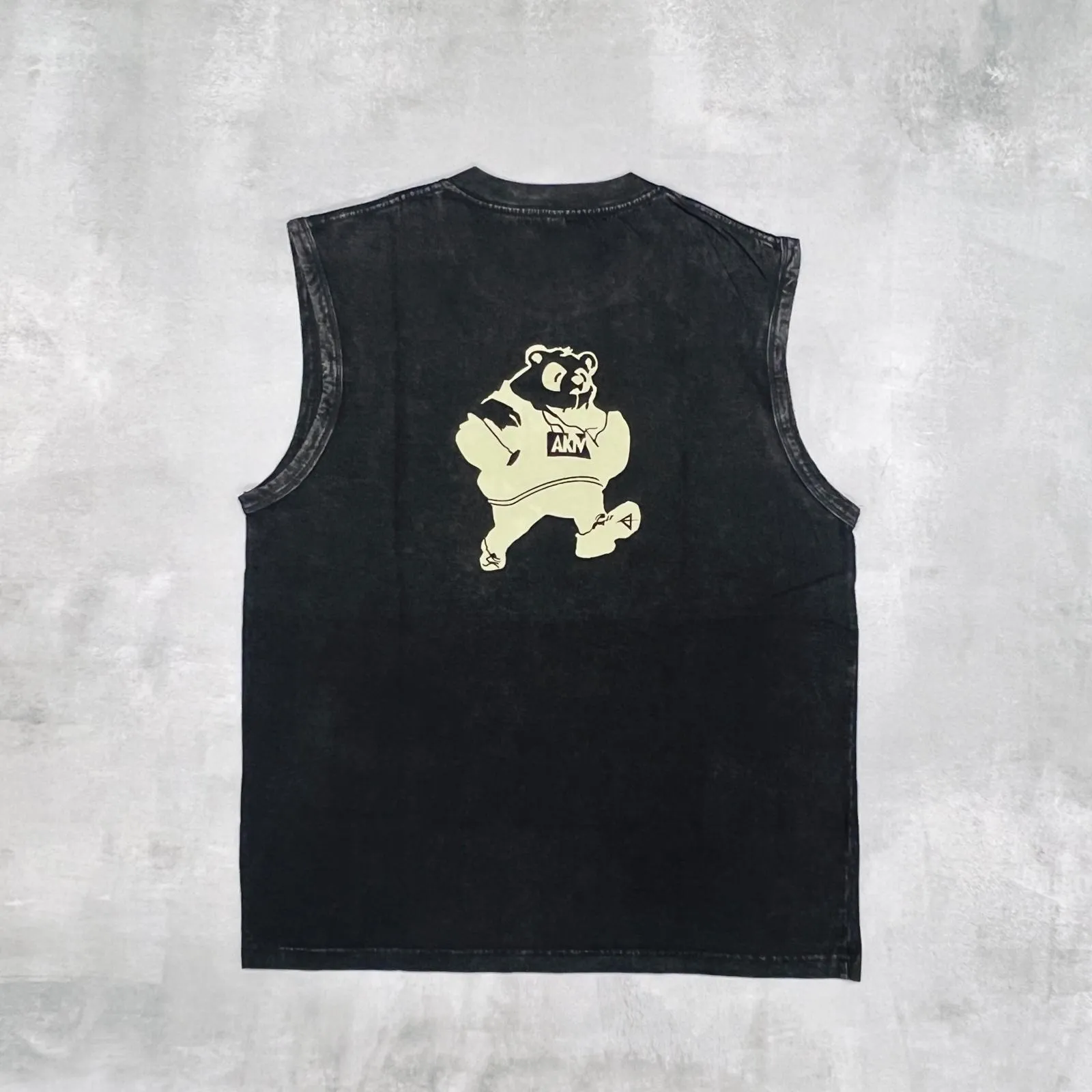 AKIV Cotton Tank Top Unisex | Bear