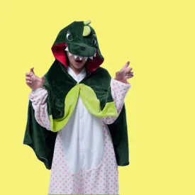 Animal Kigurumi Dinosaur Cosplay Costume Hoodie Cloak