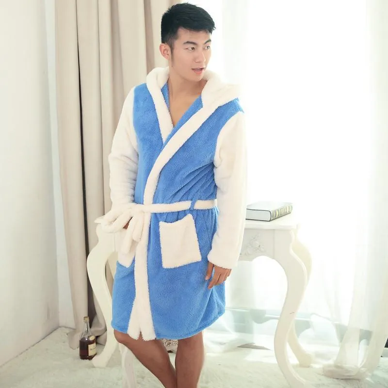 Blue Stitch Winter Warm Couple Sleepwear Kigurumi Pajamas