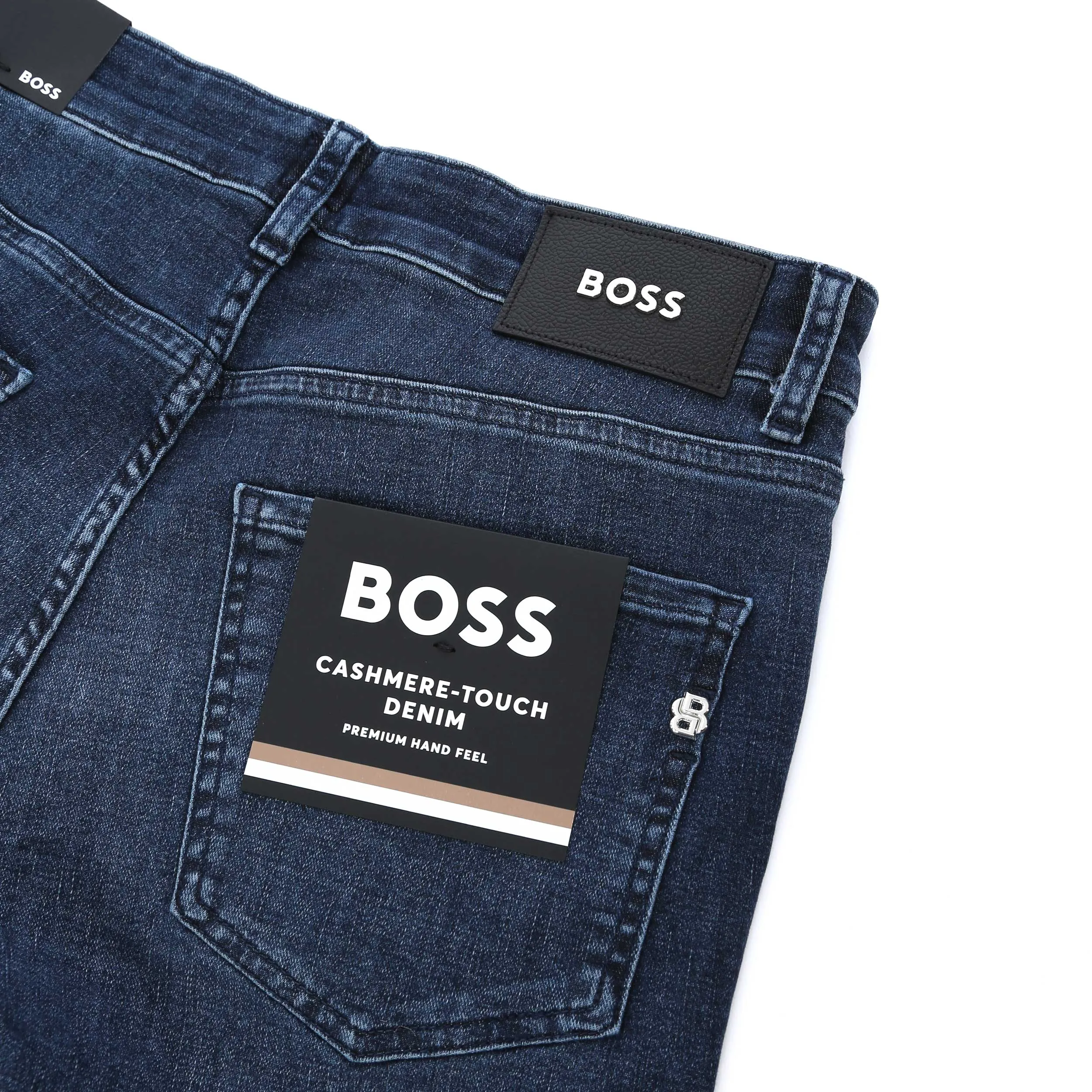 BOSS H Re Maine Jean in Dark Blue Wash