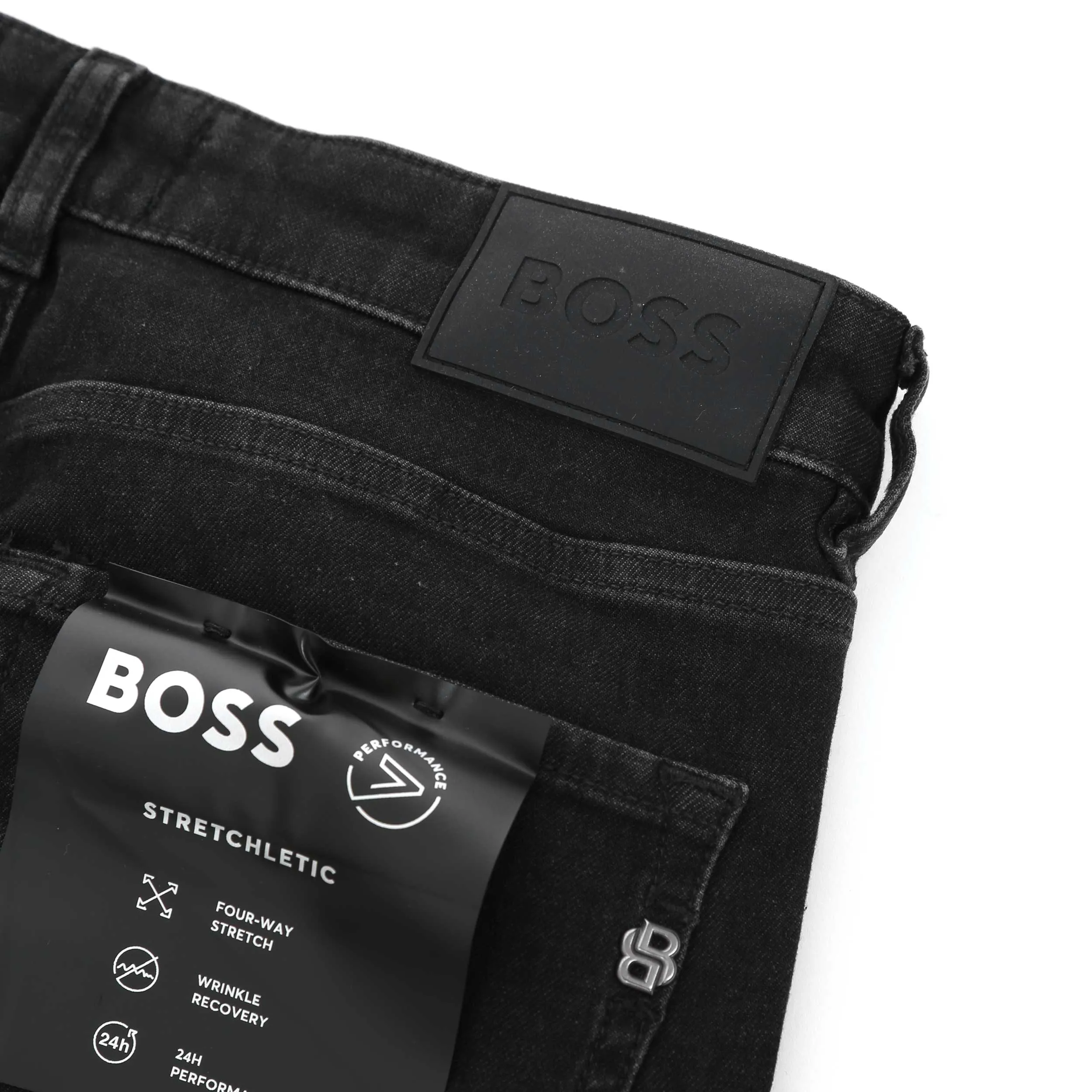 BOSS P Delaware Jean in Washed Black