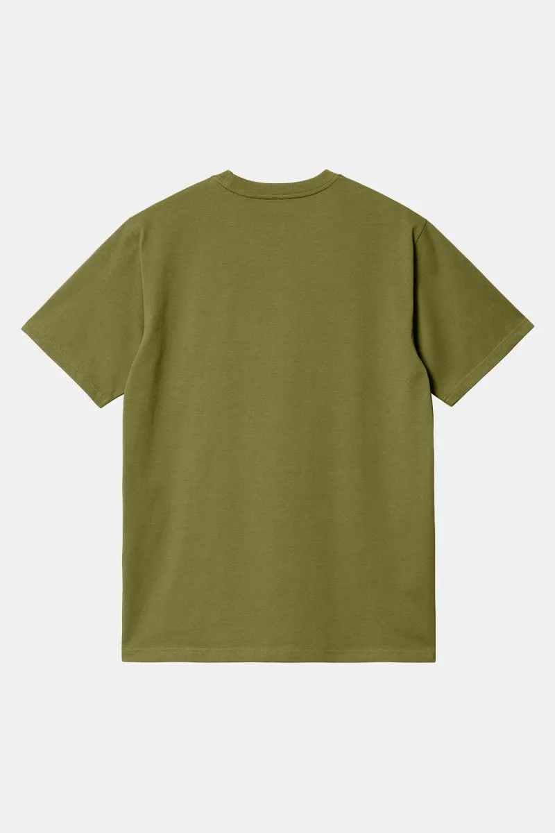 Carhartt WIP Short Sleeve Pocket T-Shirt (Kiwi Green)