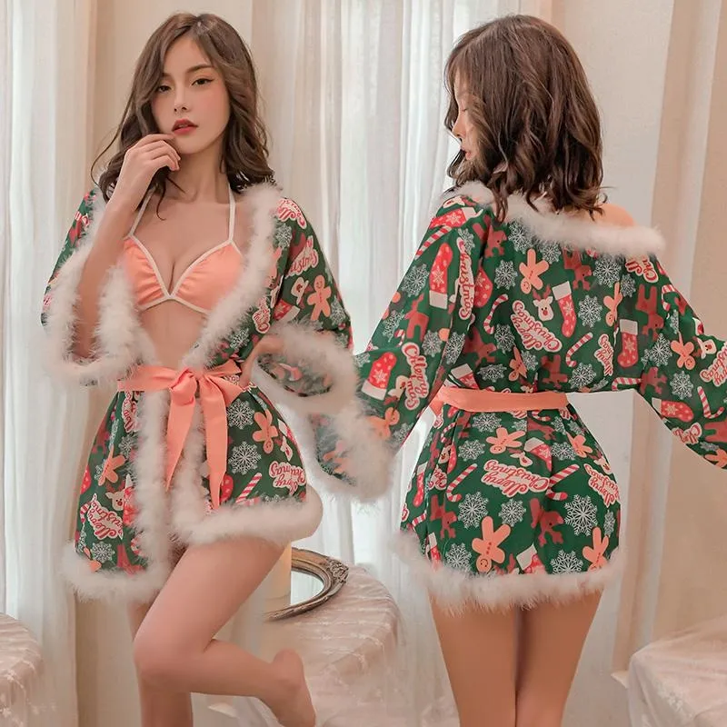 Christmas Eve Bathrobe Set