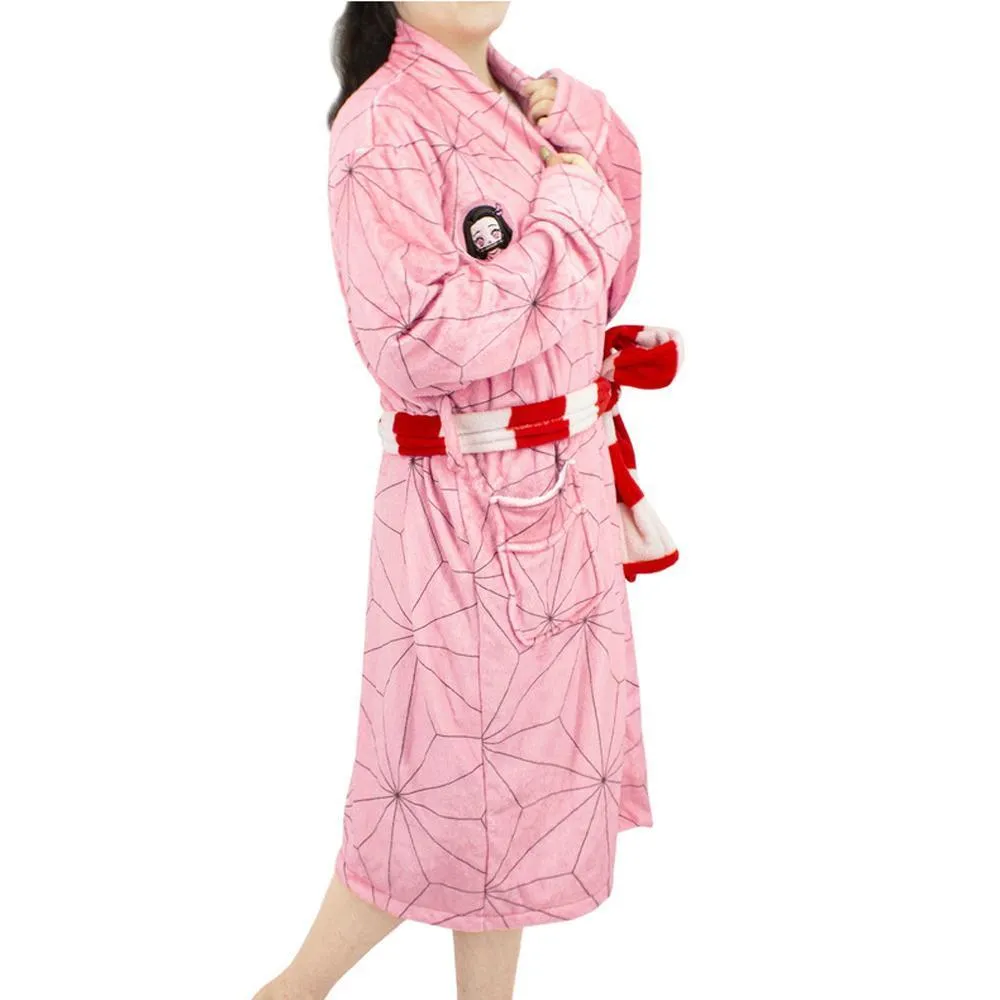 Demon Slayer Kamado Nezuko Kigurumi Robes Animal Pajamas For Adult