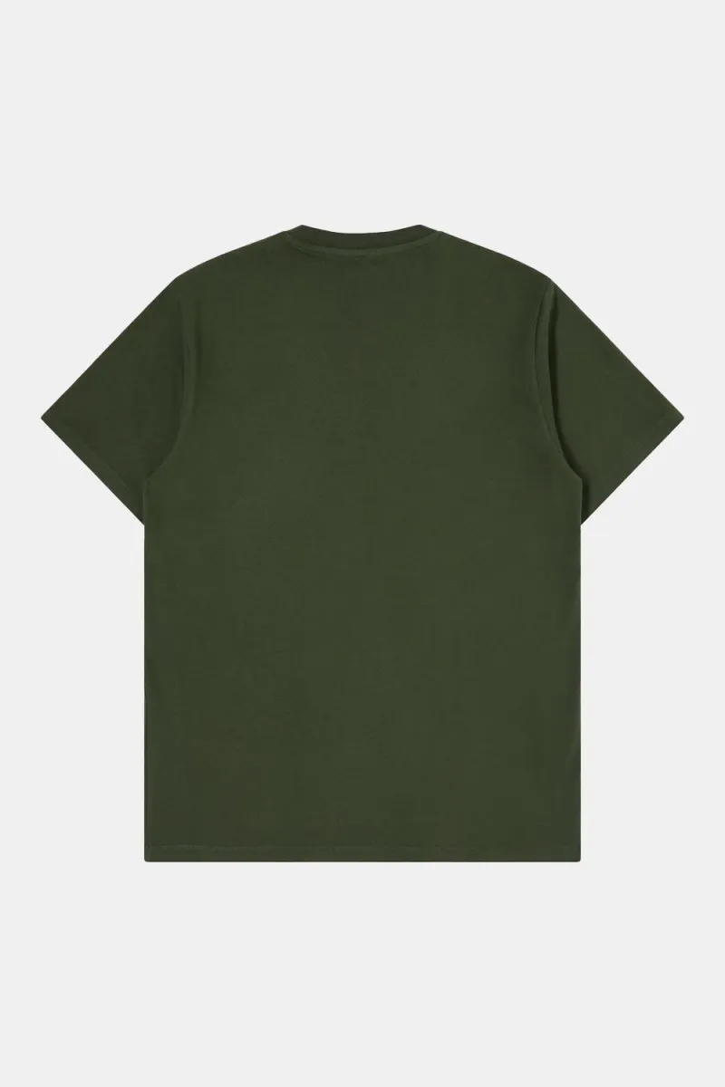 Edwin Kamifuji Chest T-Shirt (Kombu Green)