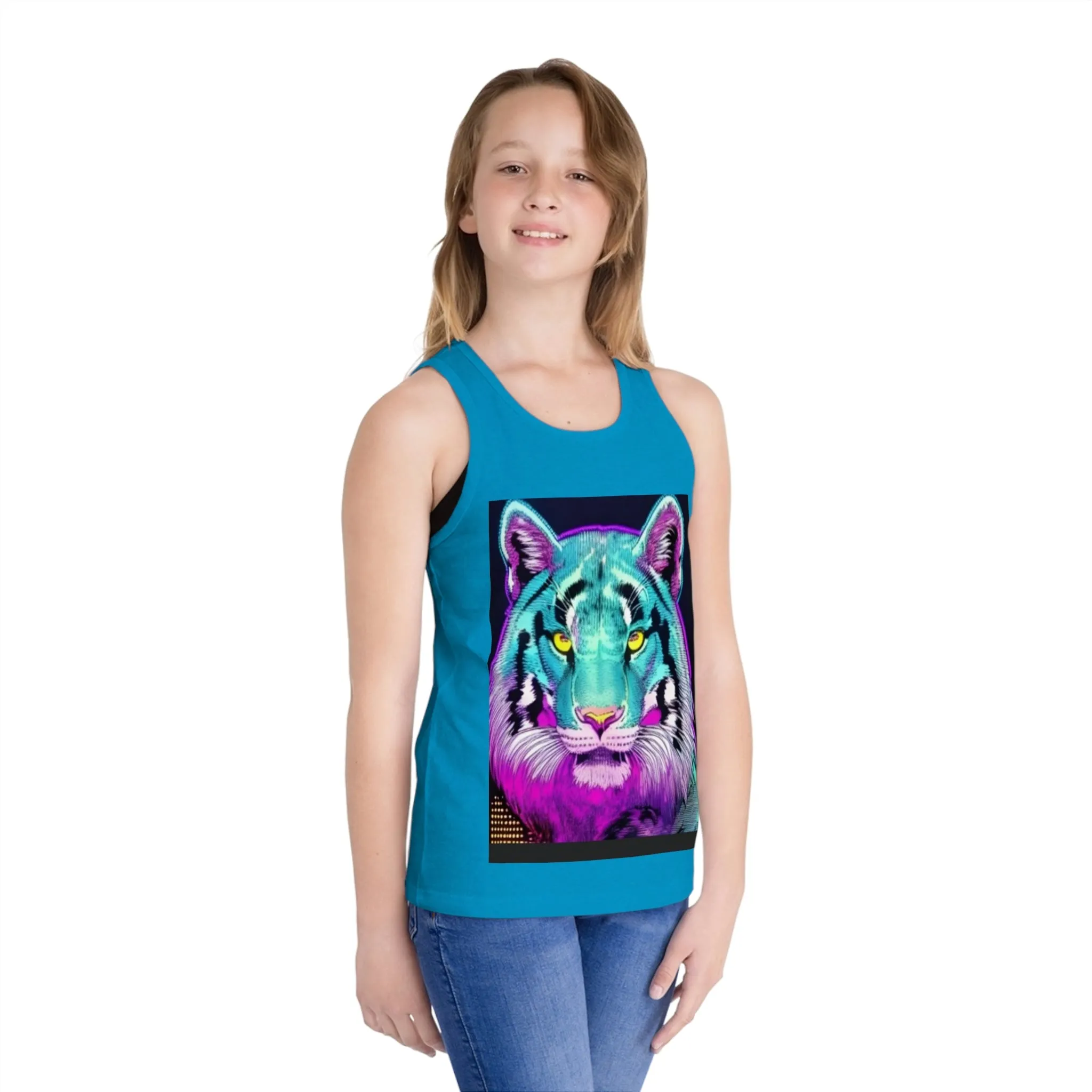 Girls Kid's Jersey Tank Top