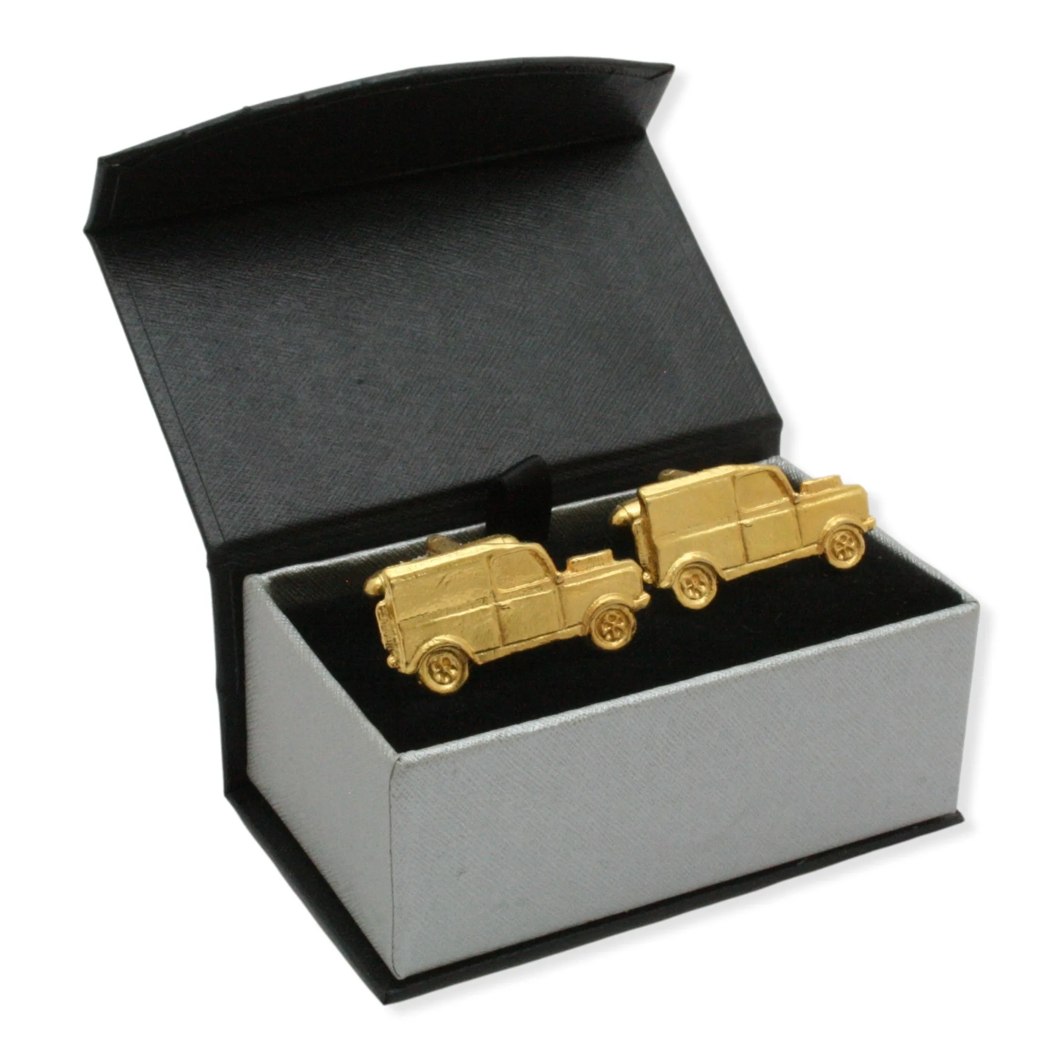 Gold Plated Off Roader Cufflinks