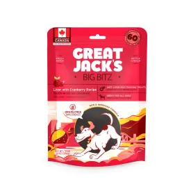 Great Jack's Big Bitz Dog Treats - Liver with Cranberry Recipe