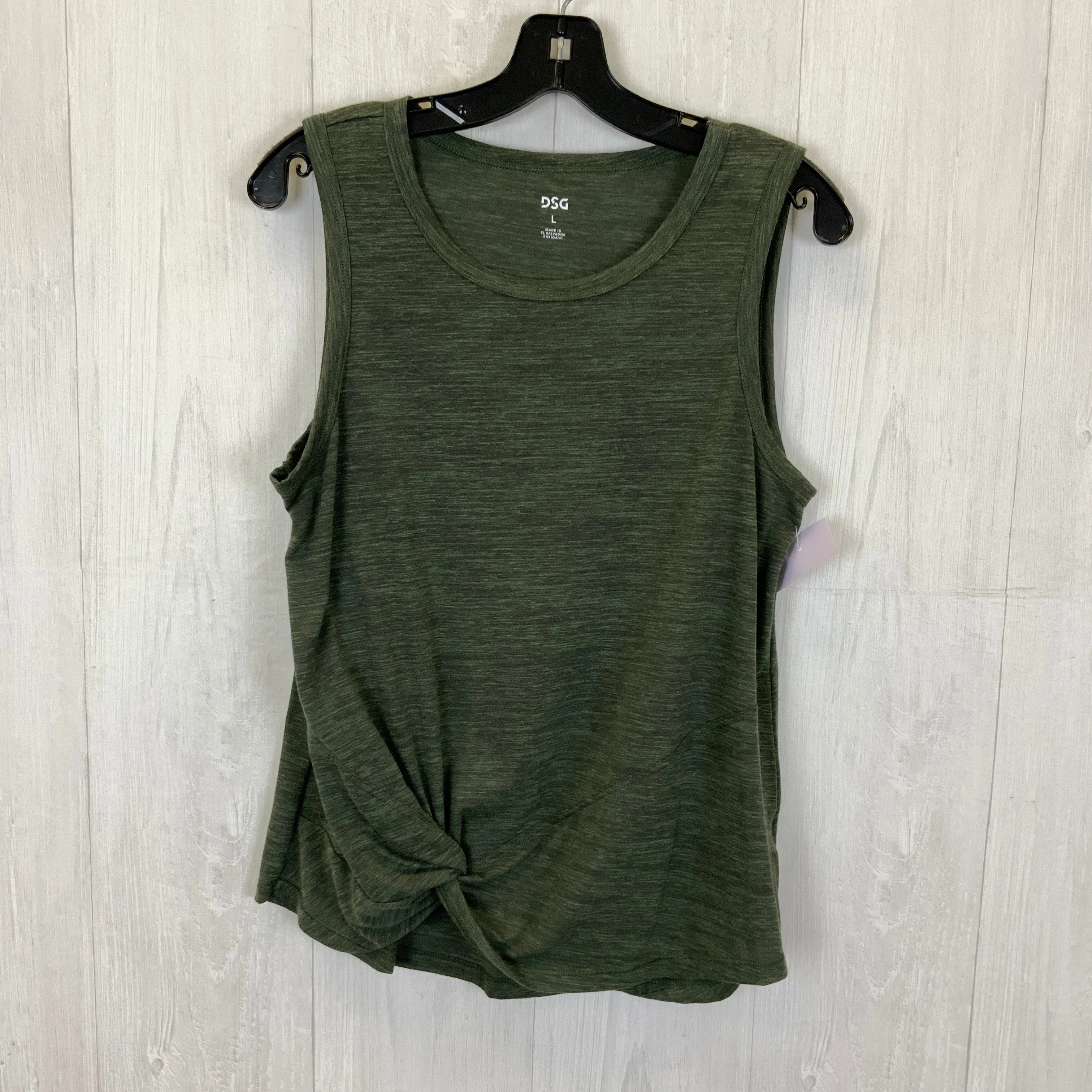 Green Tank Top Dsg Outerwear, Size L