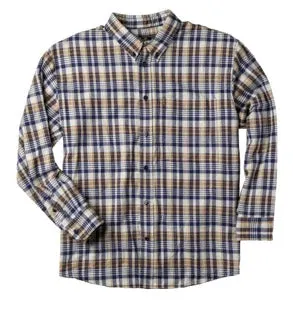 HEYBO Stonecamp Flannel Shirt in Licorice