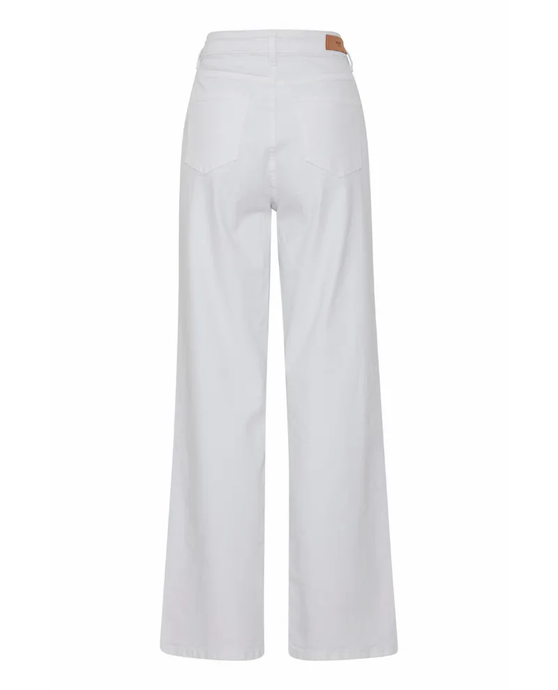 Ichi Ziggy NTI Bright White Jeans