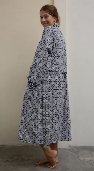 Indigo Kimono Robe