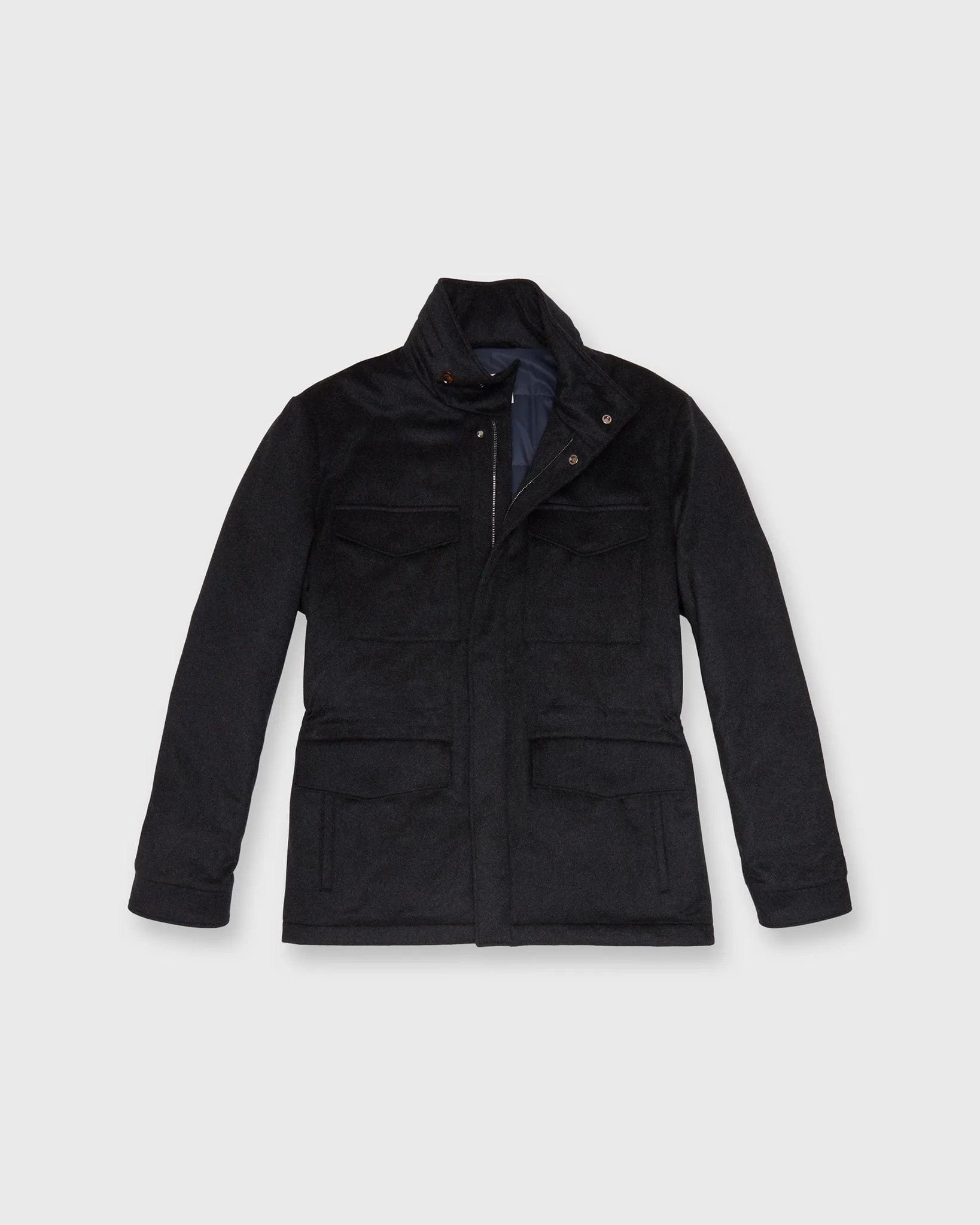 Kili Uno Coat in Navy/Heather Charcoal