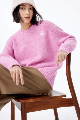 LILY Mohair Blend Knit Sweater