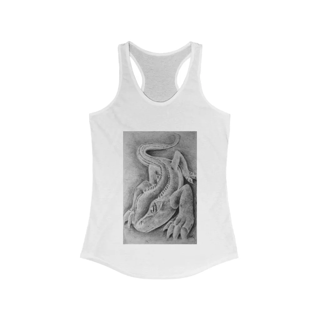 Lizzy the Lizard Women's Ideal Racerback Tank