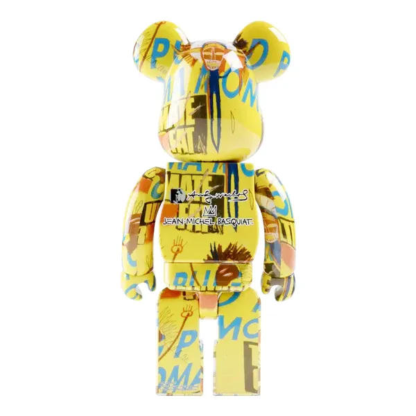 Medicom Toy BE@RBRICK - Andy Warhol x Jean-Michel Basquiat #3 1000%