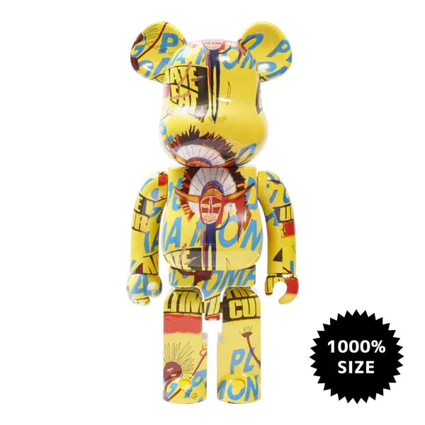 Medicom Toy BE@RBRICK - Andy Warhol x Jean-Michel Basquiat #3 1000%