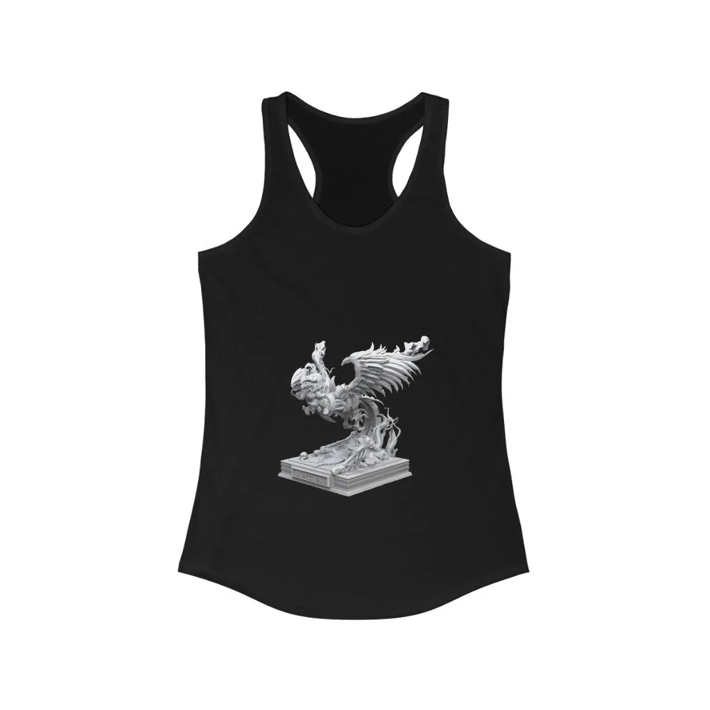 Merciless the Flaming SkyBird Women's Ideal Racerback Tank