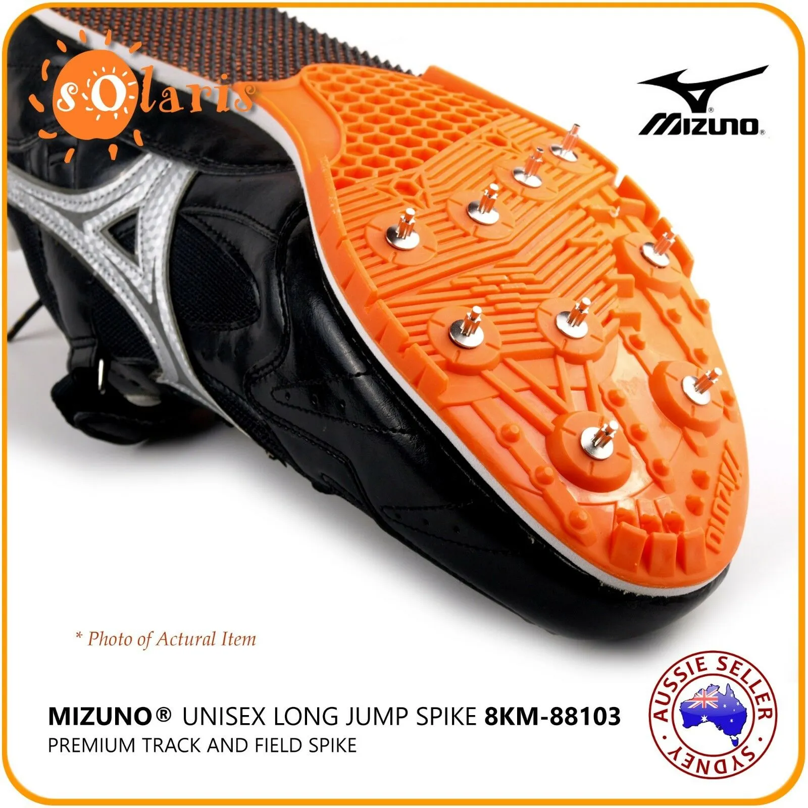 MIZUNO UNISEX LONG JUMP SPIKE BRAND NEW GENUINE TRACK & FIELD ATHLETIC 8KM-88103