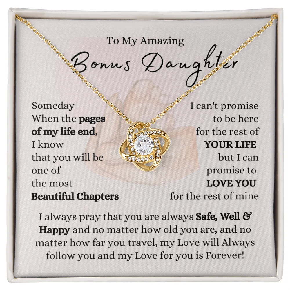 My Bonus Daughter - Love You Forever - Limited Quantity Design