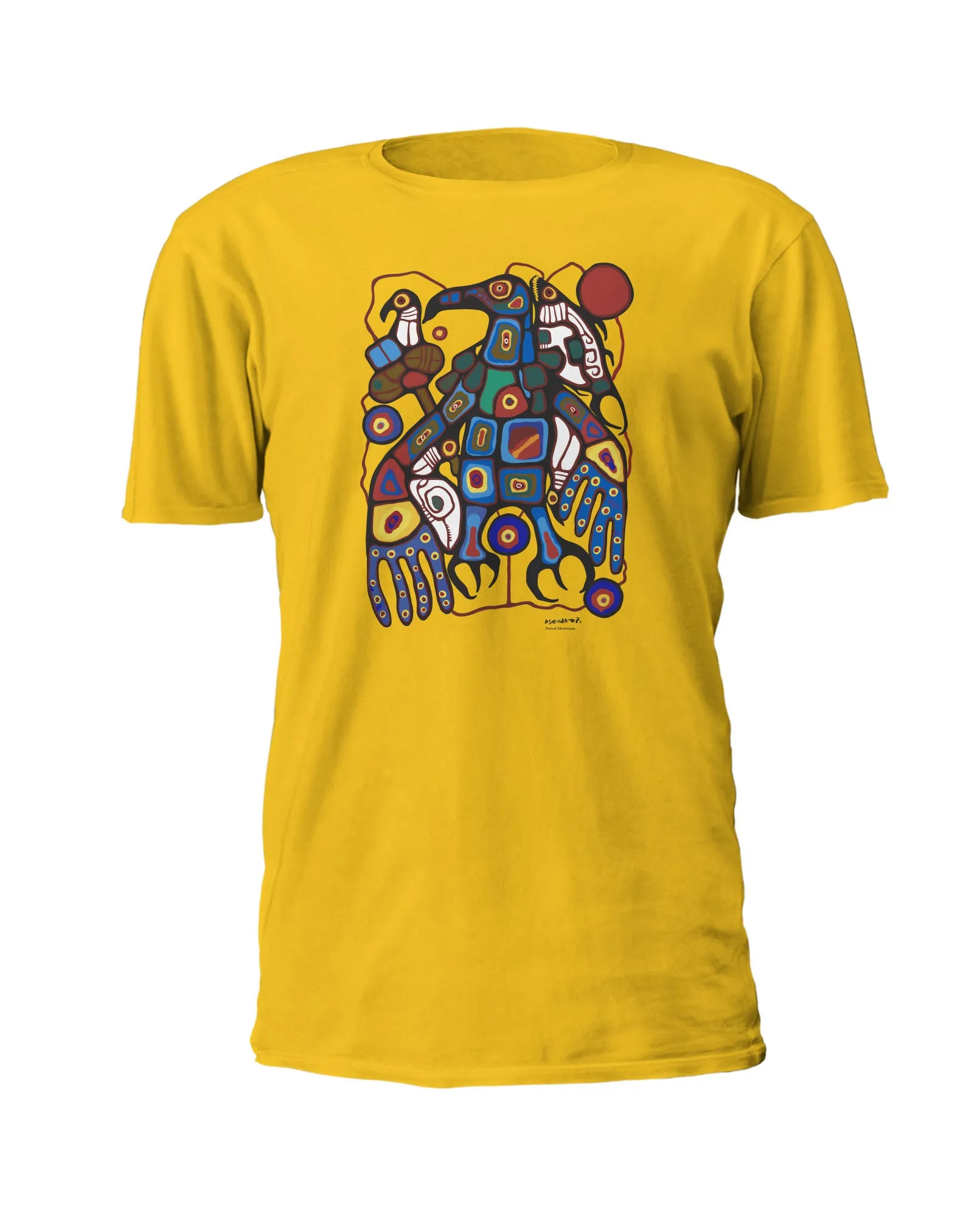 Norval Morrisseau Man Changing into Thunderbird  Art T-Shirt