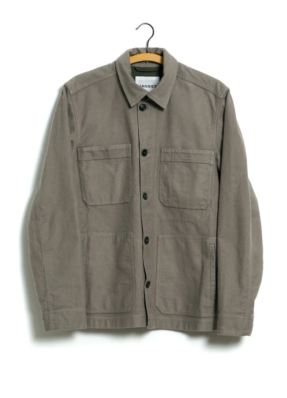 RAYMOND 28-15-6 | Relaxed Classic Shirt | Brown Green