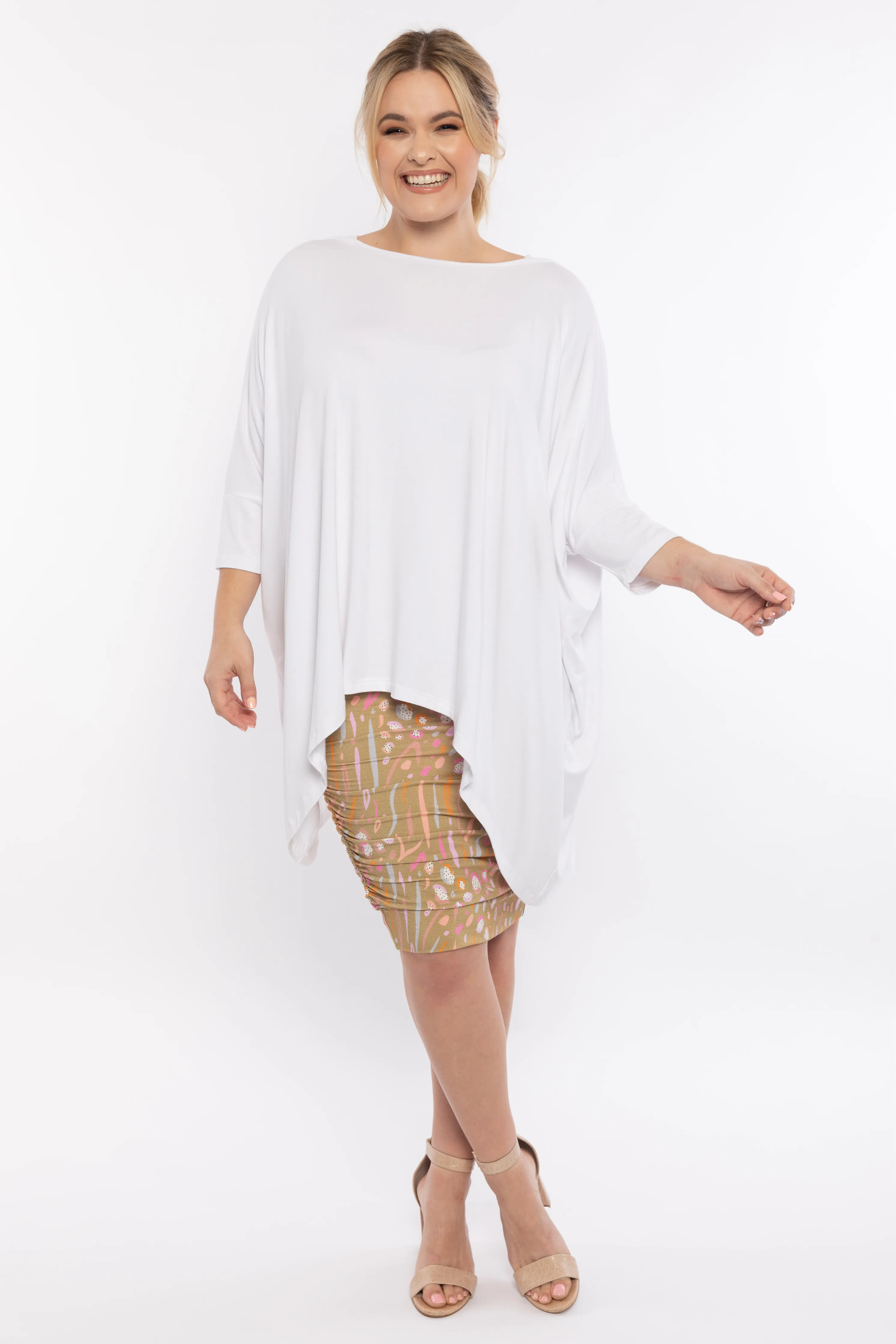 Ruche Skirt | Outback Dream | FINAL SALE