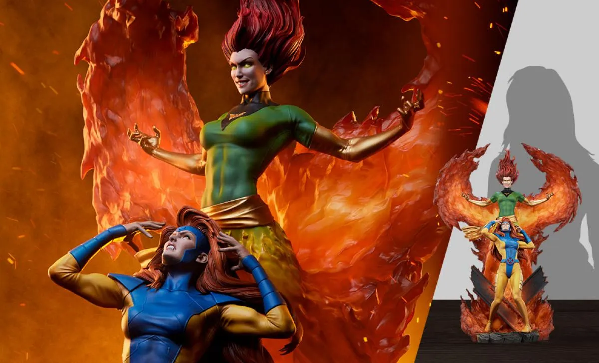 Sideshow Collectibles Marvel Comics X-Men Phoenix and Jean Grey Maquette