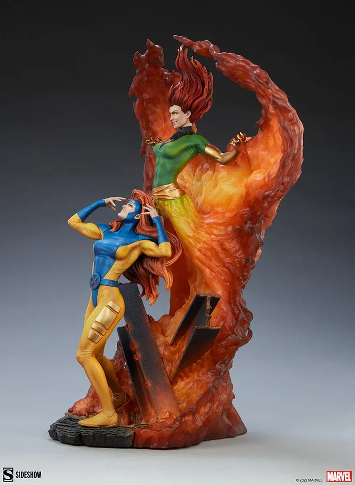 Sideshow Collectibles Marvel Comics X-Men Phoenix and Jean Grey Maquette