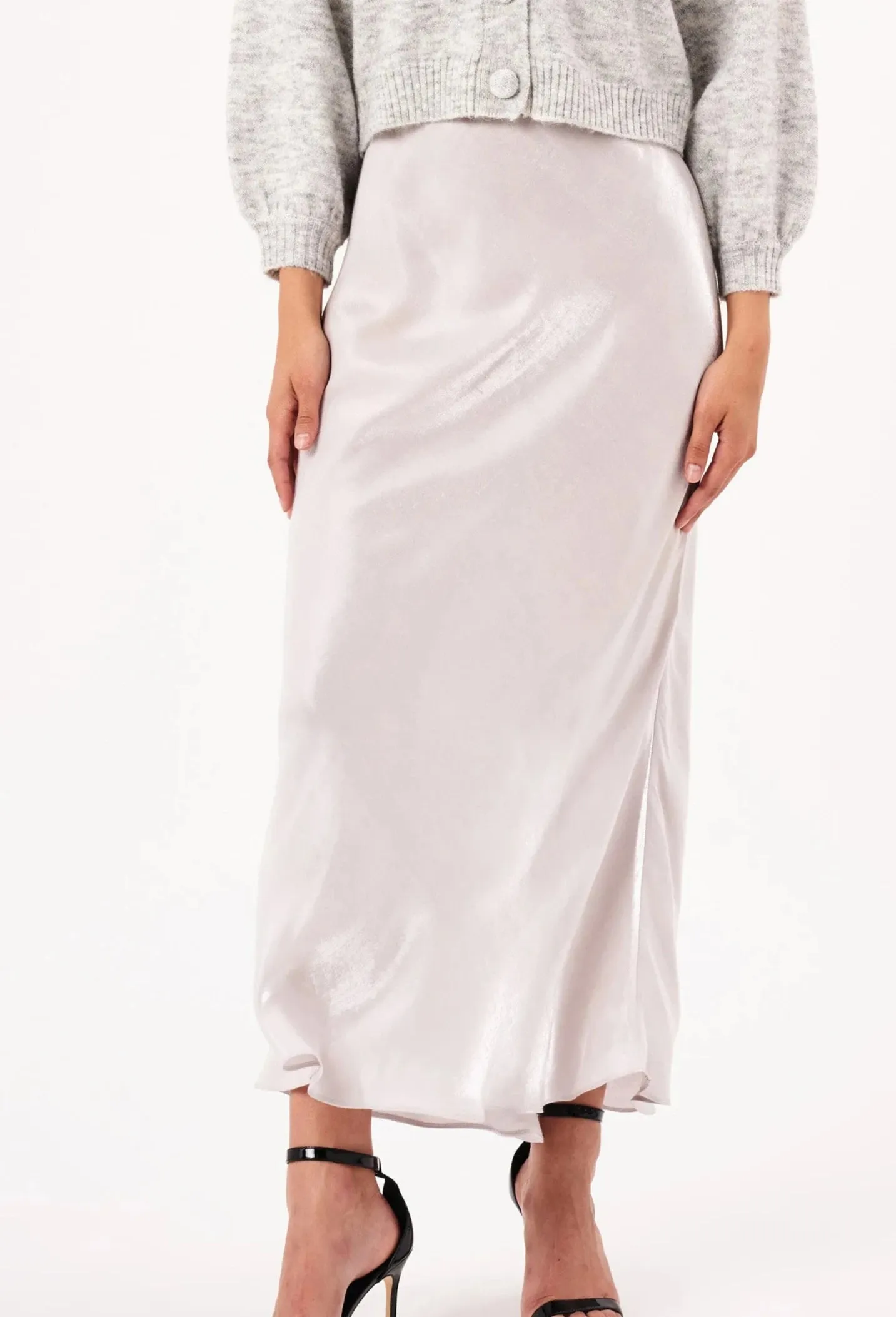 Slip Skirt in Pearl