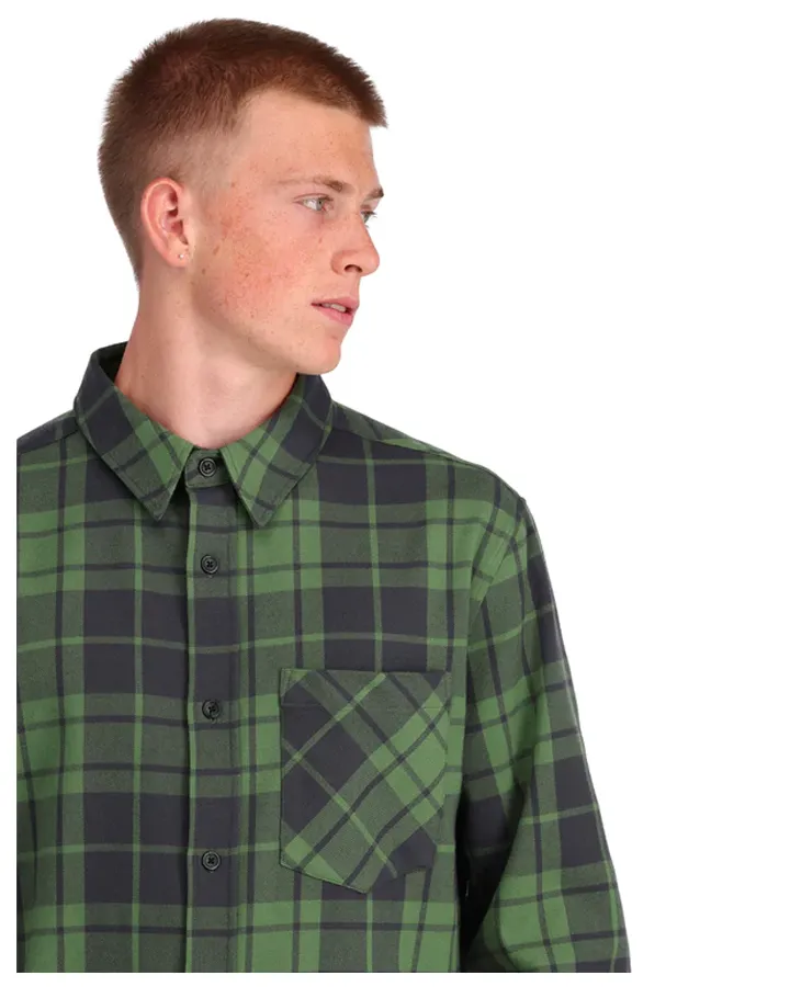 Spyder Elevation Tech Flannel - Pine Plaid - 2023