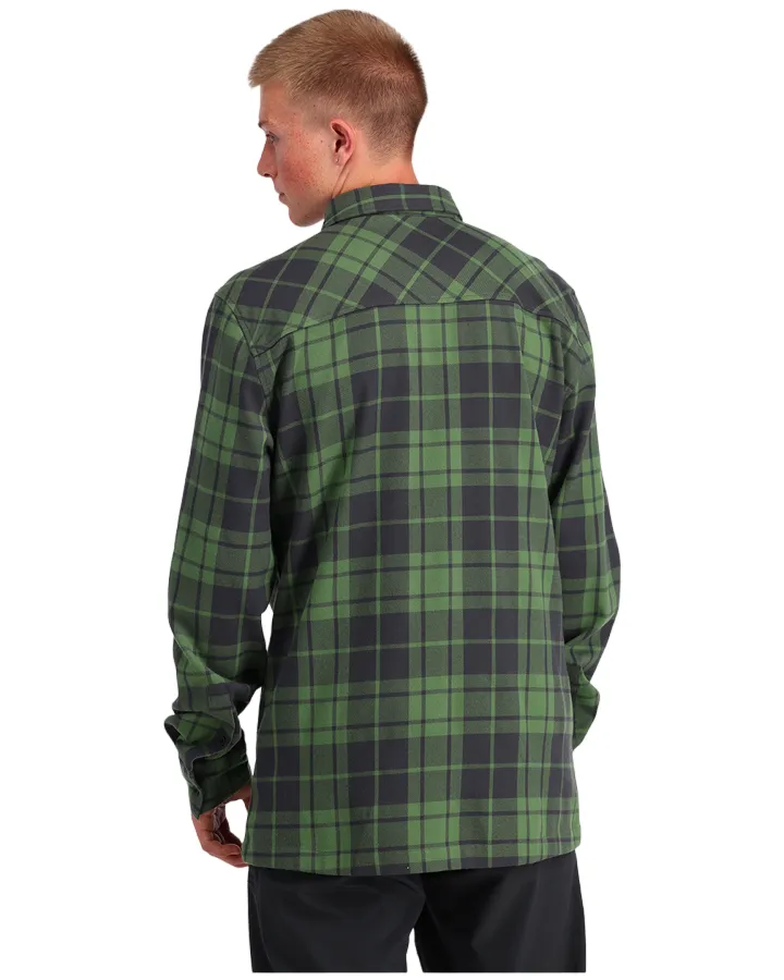 Spyder Elevation Tech Flannel - Pine Plaid - 2023