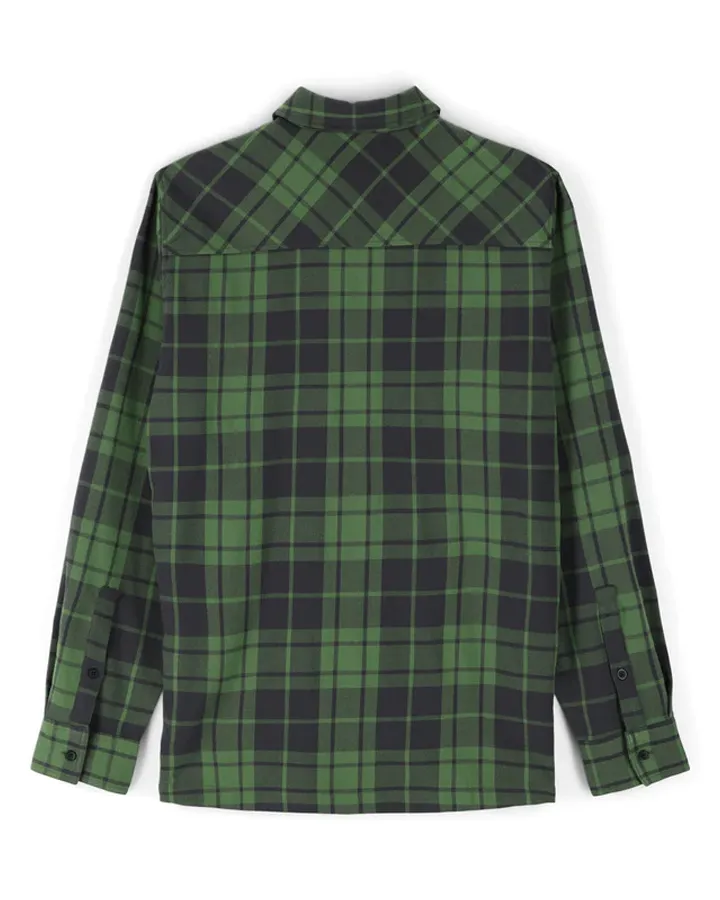 Spyder Elevation Tech Flannel - Pine Plaid - 2023