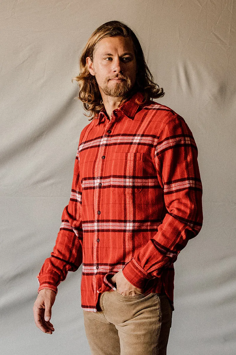 The Ripper Organic Cotton Plaid - Red