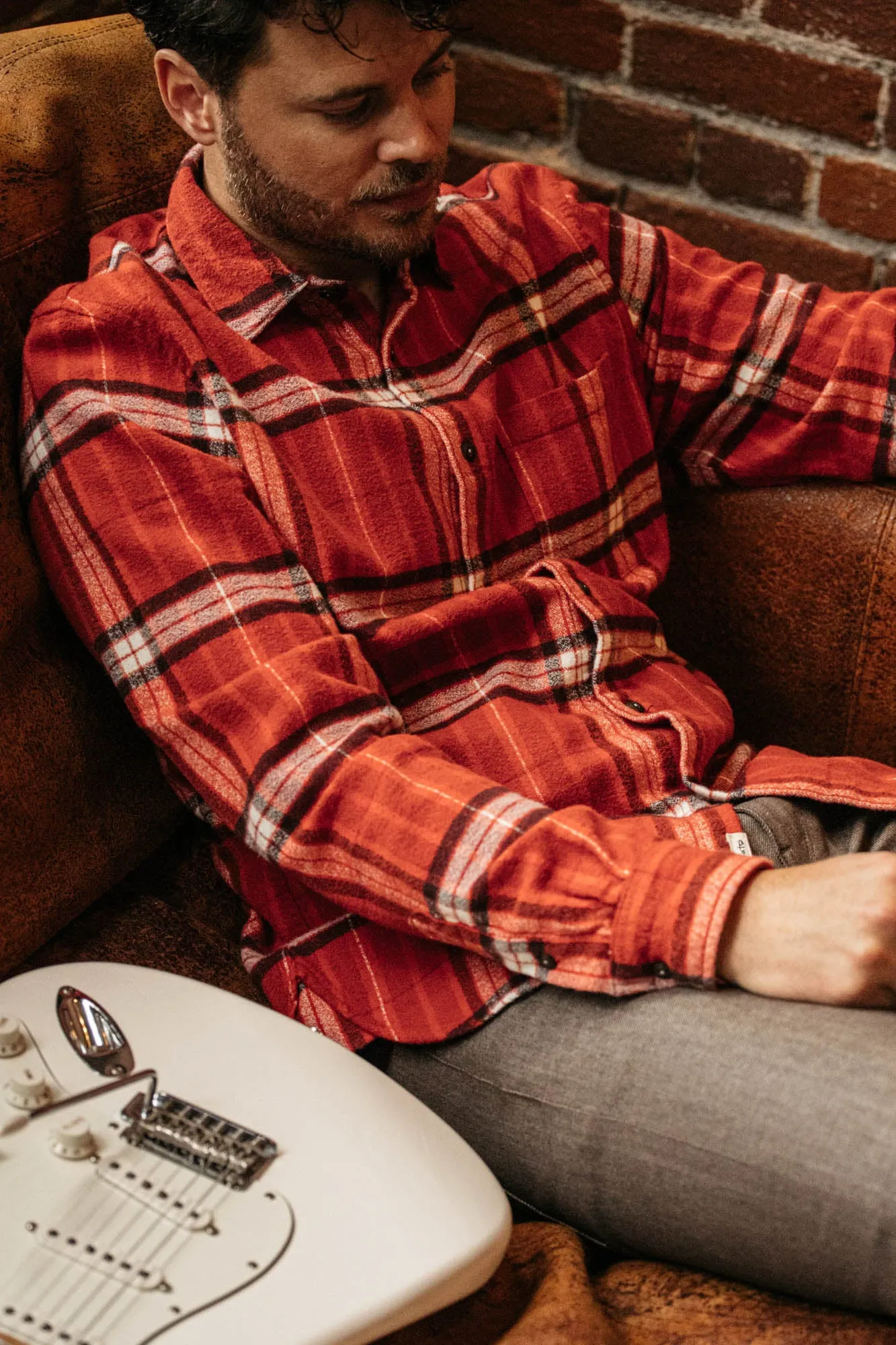 The Ripper Organic Cotton Plaid - Red