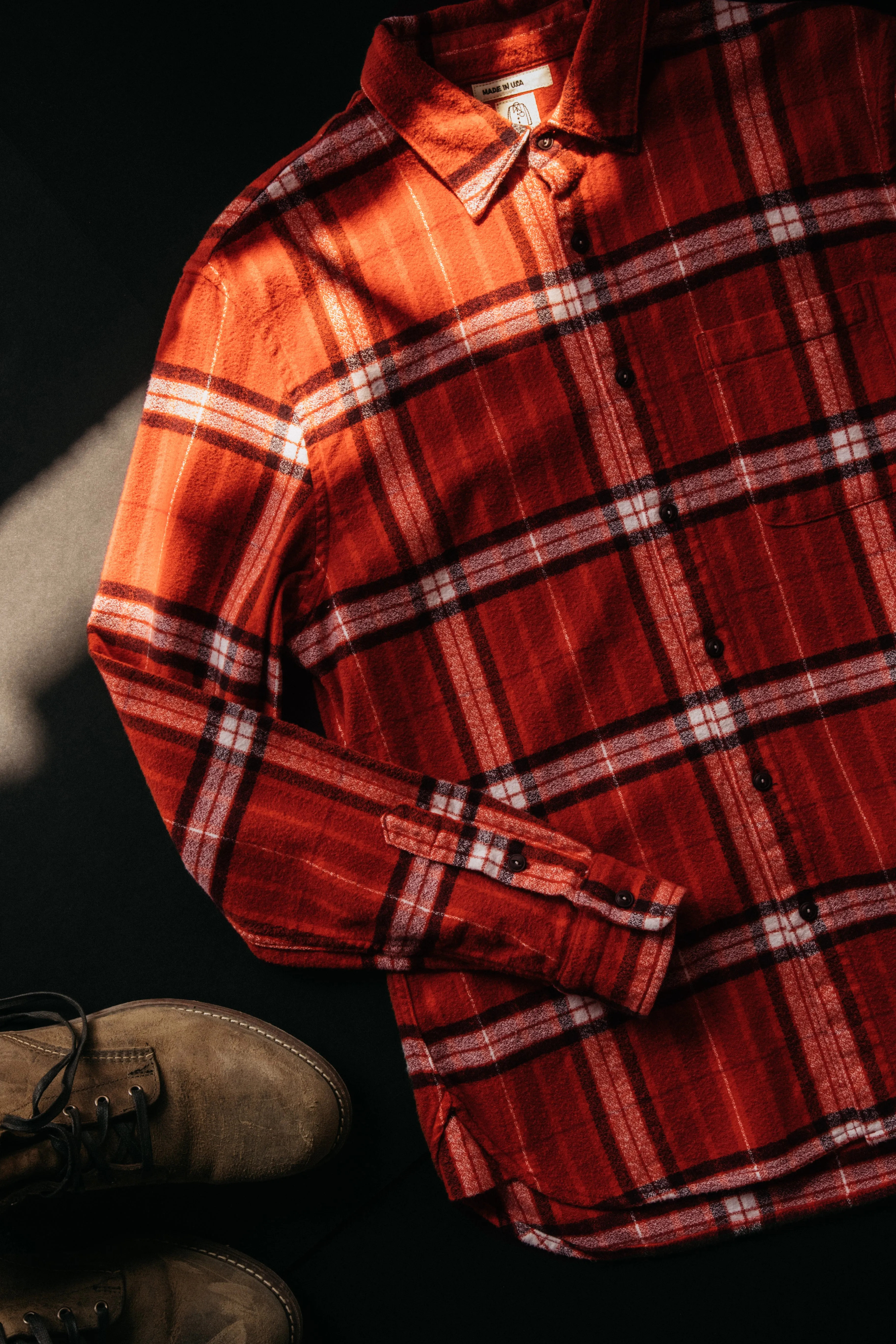 The Ripper Organic Cotton Plaid - Red