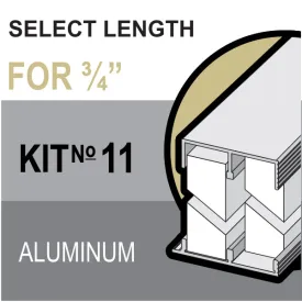 Track Assembly 11, Mill Aluminum