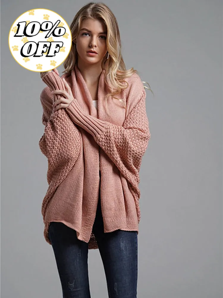 Trendy One Size Cardigan Oversized Long Sweater