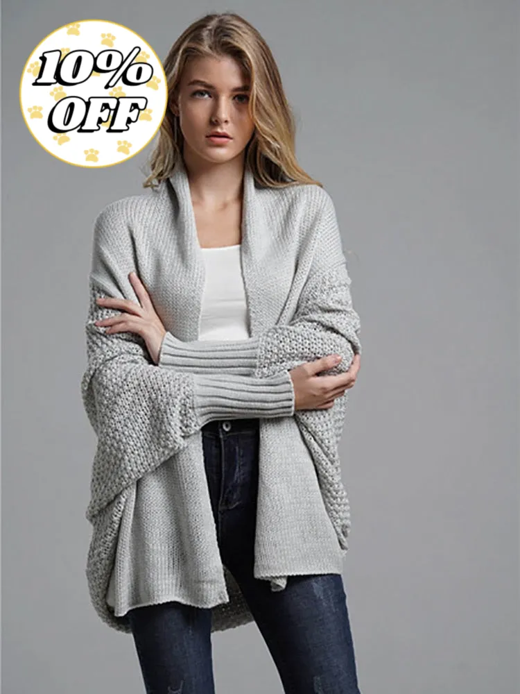 Trendy One Size Cardigan Oversized Long Sweater