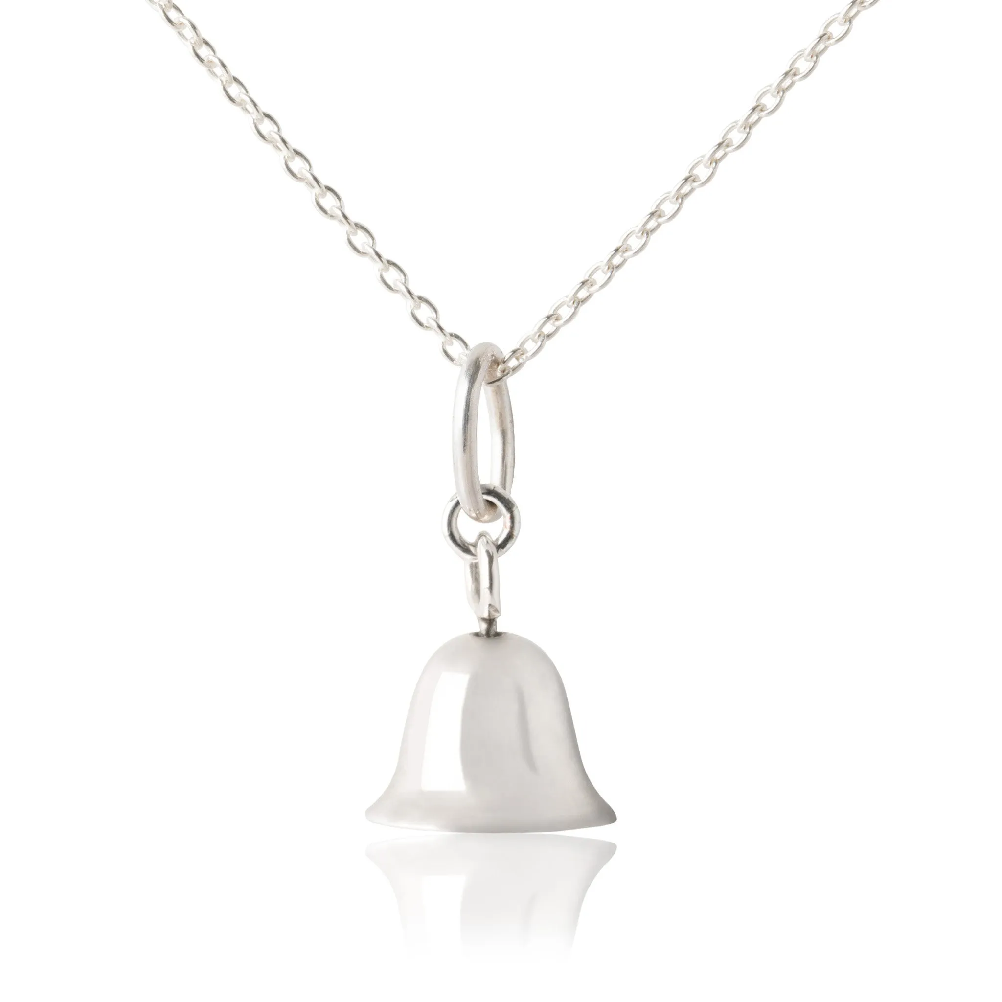 Twinkle Bell Pendant & Necklace - Sterling Silver