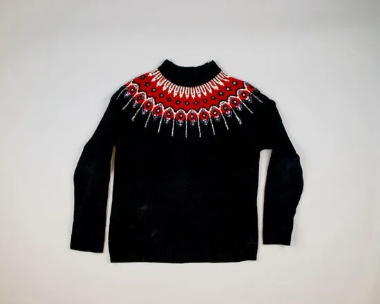 Ugly Neck Line-Small Christmas Sweater