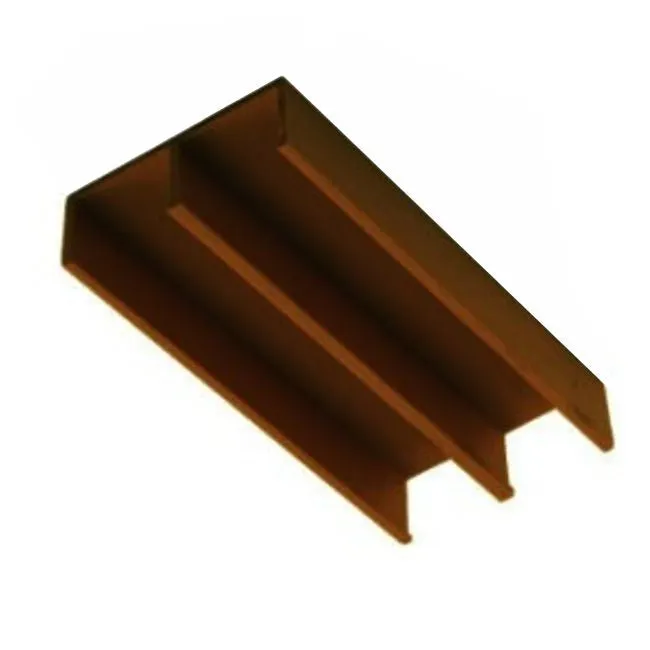 Upper Guide 2234, 6ft Plastic, Brown