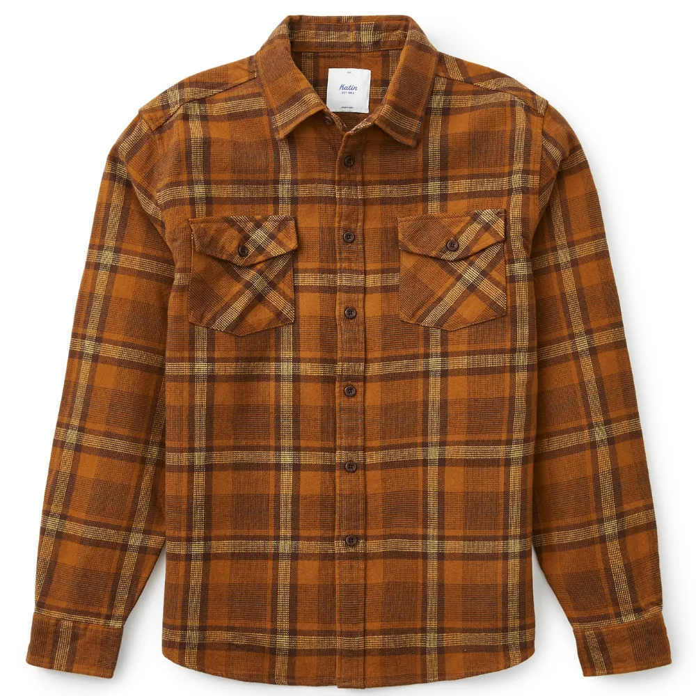 Vincent Flannel Caramel