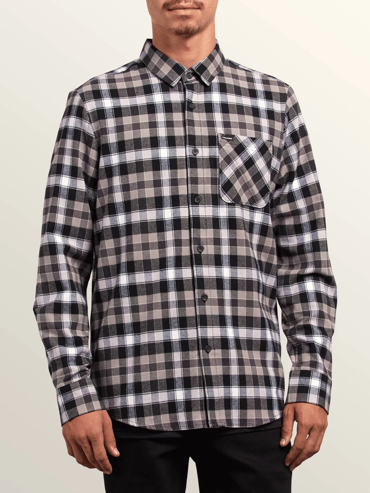 Volcom Caden Plaid LS Button Up