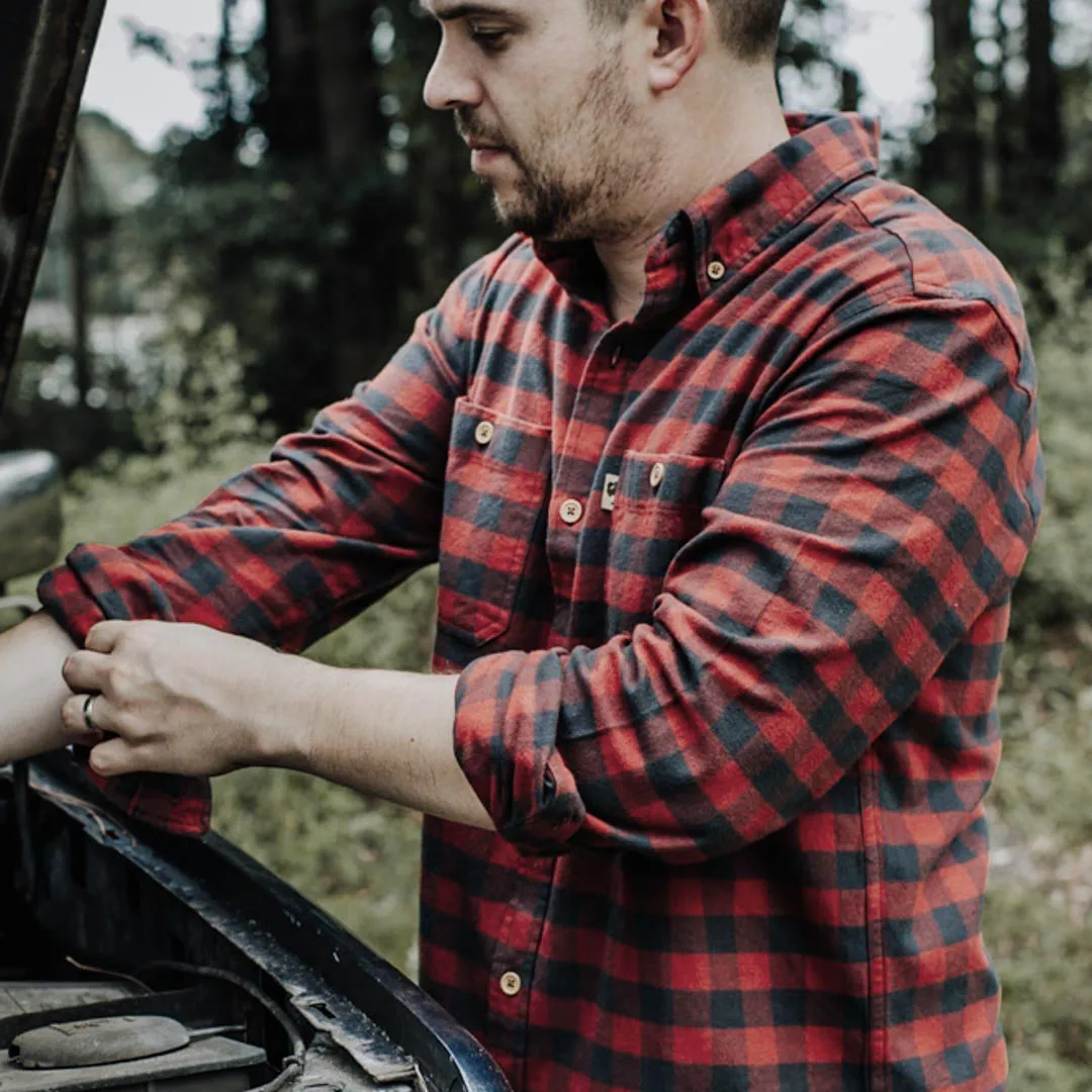 Waxhaw Buffalo Plaid Flannel | Red Range