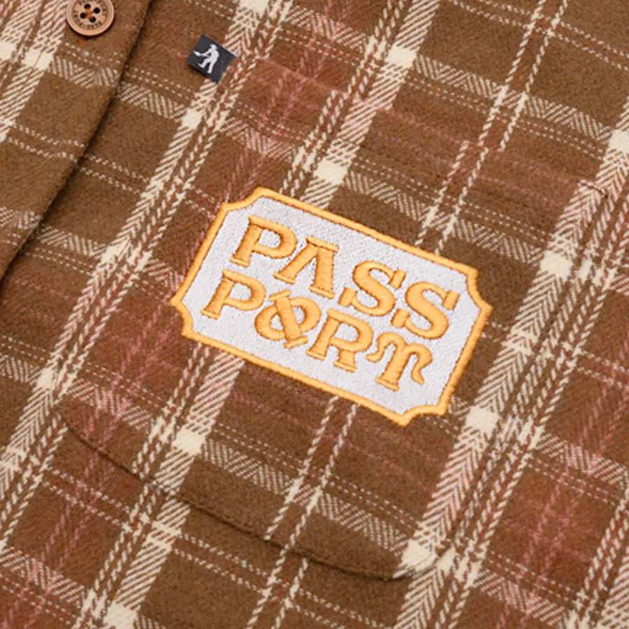 Yearbook Logo Workers Flannel